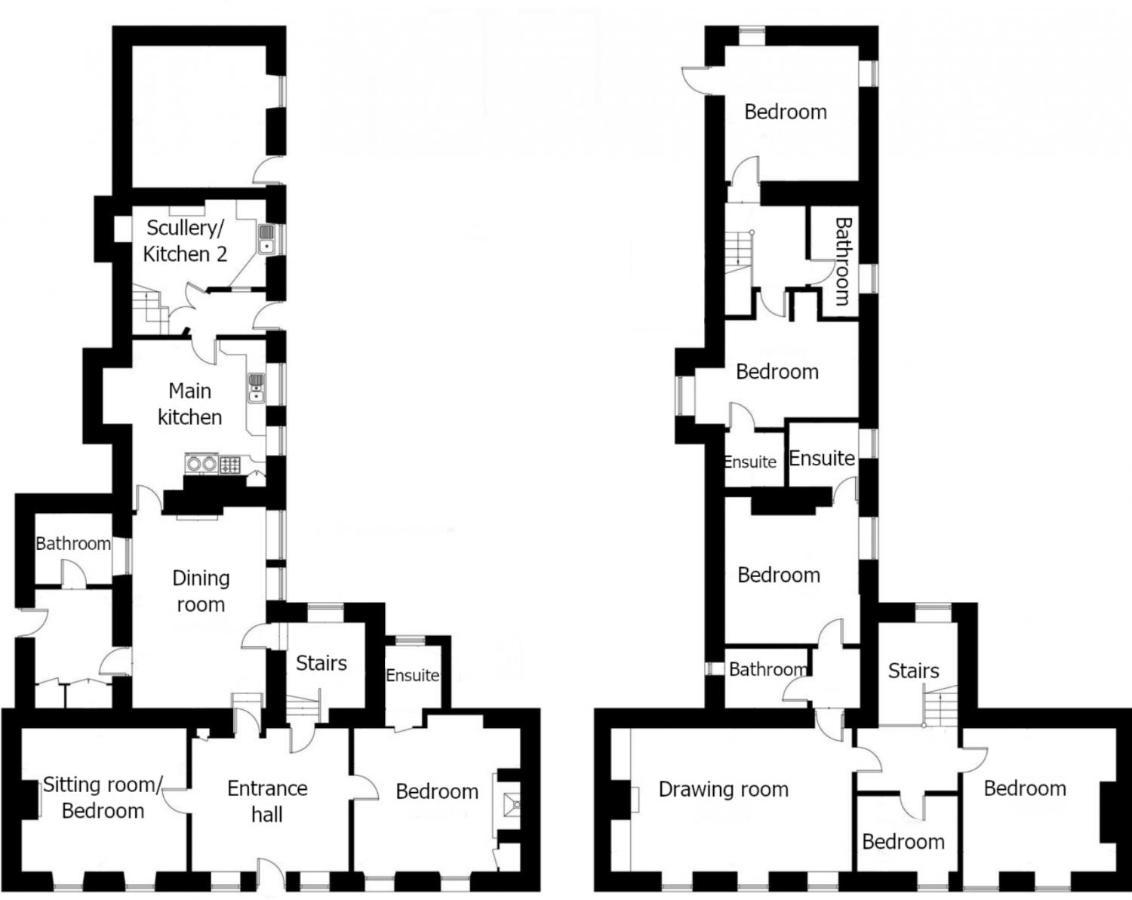 Topside House - Beautiful 7 Bedroom House With Hottub Wifi And Parking Near Bath Wells Frome Oakhill Exteriér fotografie